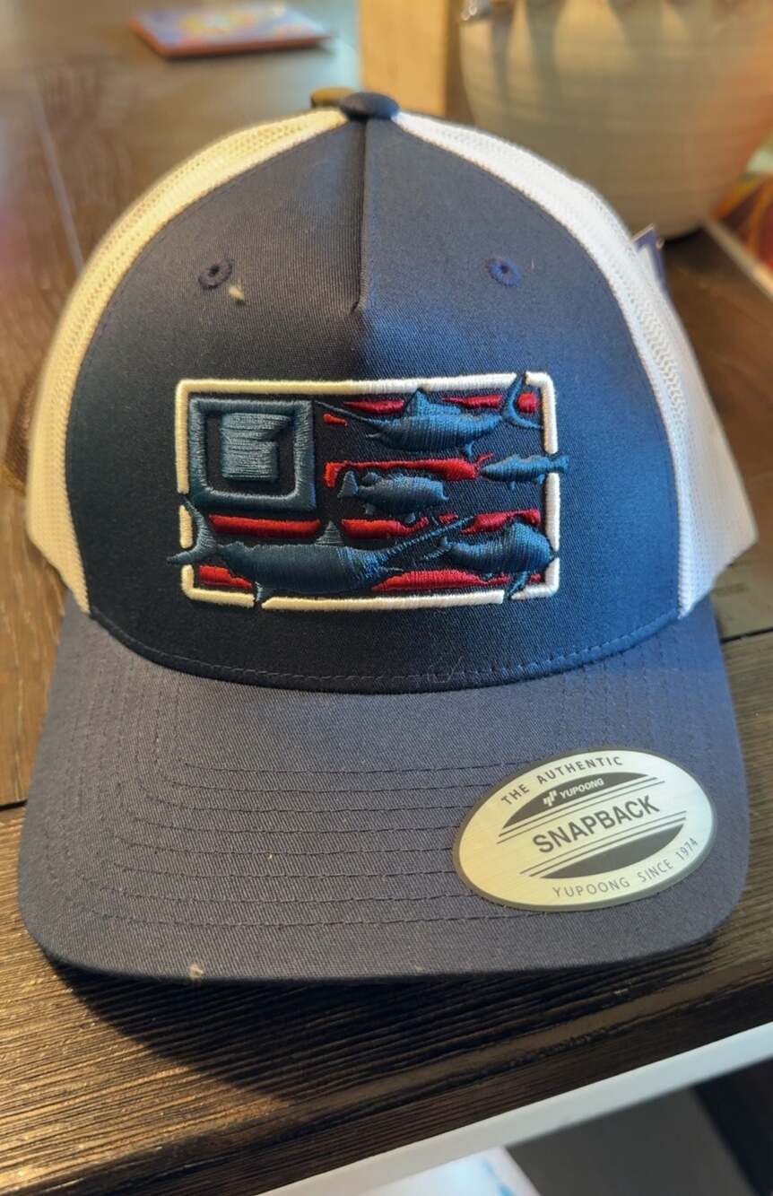 HUK Trophy Flag Trucker Hat